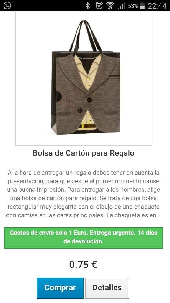 Bolsas para los detalles - 1