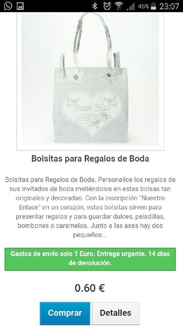 Bolsas para los detalles - 4