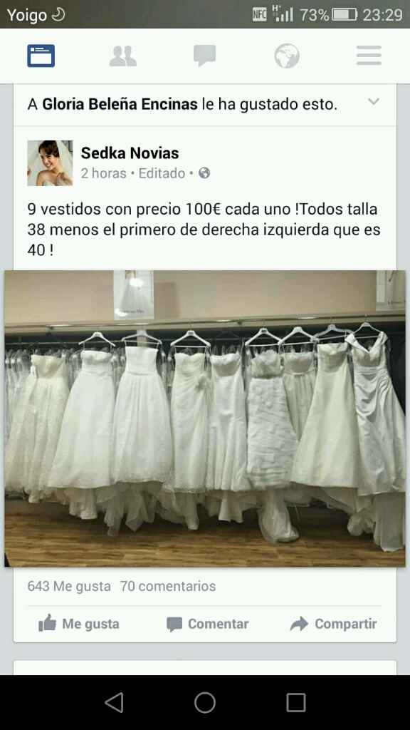 Vestidos de novia a 100 euros - 1