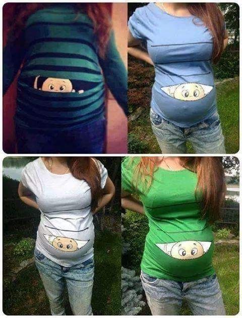 Camisetas divertidas para embarazadas - 1