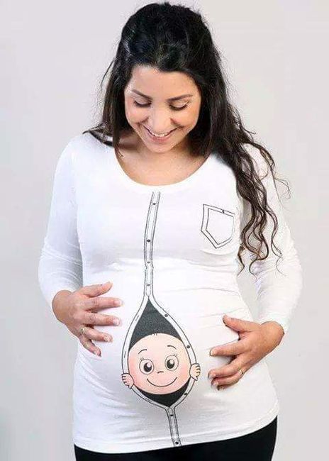 Camisetas divertidas para embarazadas - 2