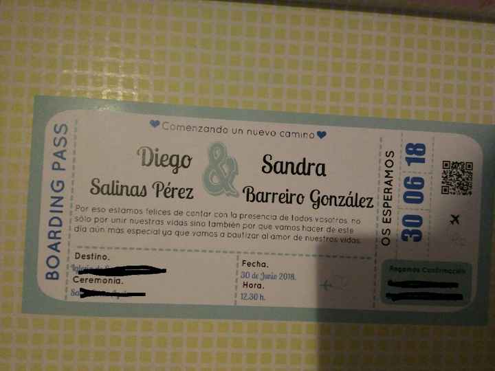  Ya tengo mis invitaciones!!!!!!😍😍😍 - 1