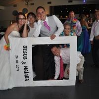 en el baile con el photocall