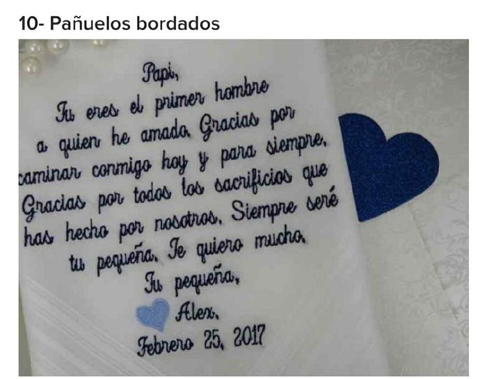 Pañuelos bordados - 1