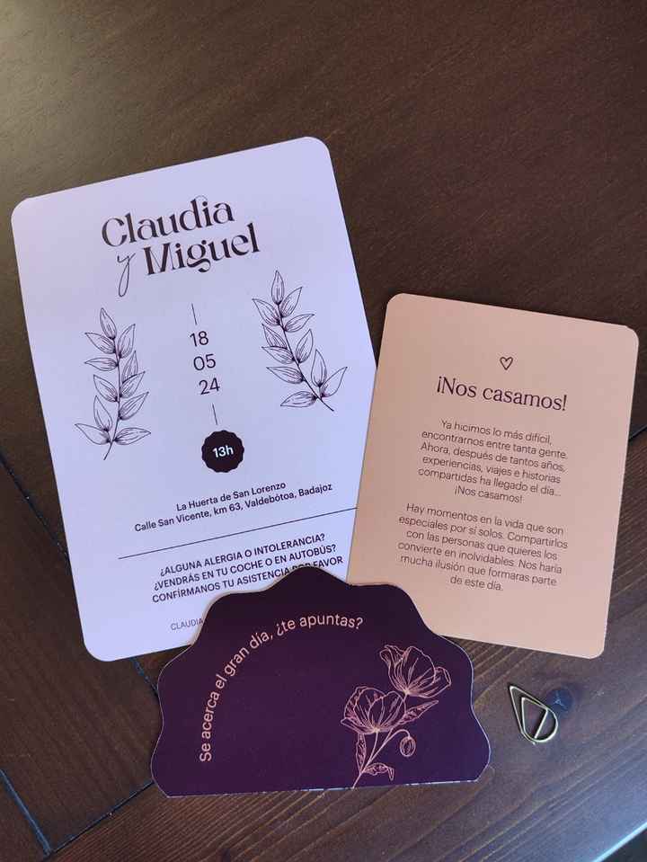 Enamorada de mis invitaciones 100% caseras - 3