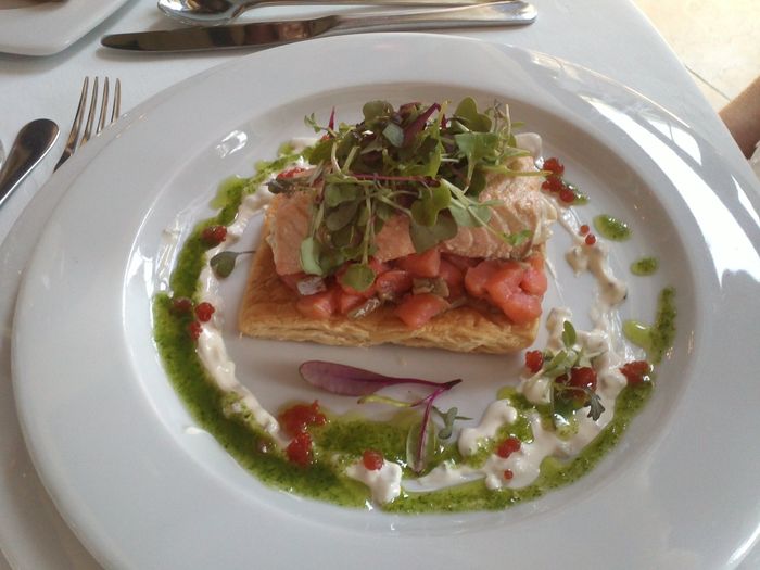 SALMON EN DOS COCCIONES