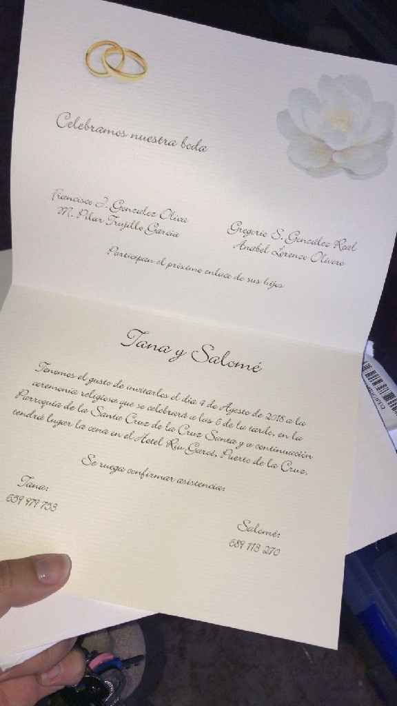 Estas INVITACIONES... ¿las tomas o las dejas? - 1