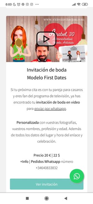 Video Invitaciones - 1
