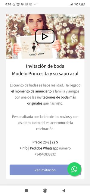 Video Invitaciones - 2