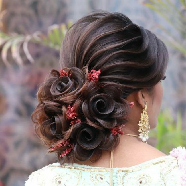 "Flores Peinadas" 🌸 Inspiración de boda 10