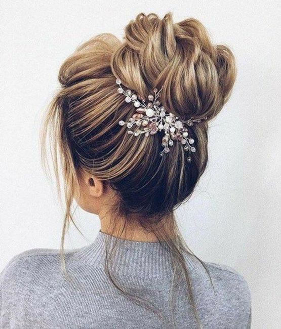 ✨Recogidos Desenfadados, Look Nupcial Inspiración✨ 4