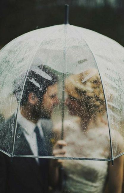Me caso este sábado, y va a llover... 10