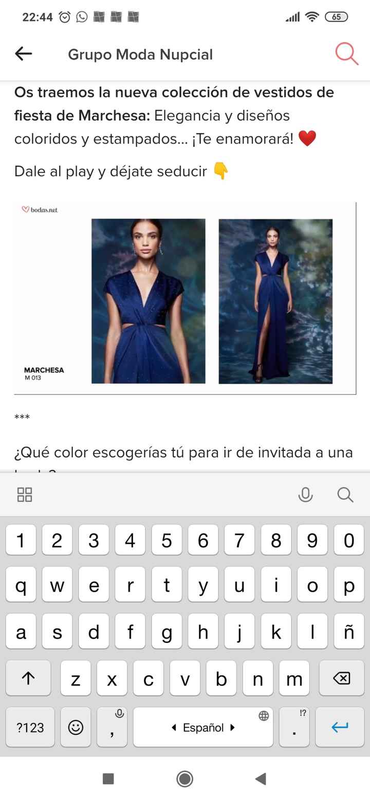 VÍDEO: ¡Colección 2021 de los vestidos de fiesta Marchesa! 👗 - 1
