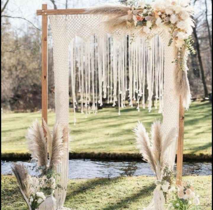 Arco floral ceremonia - 1