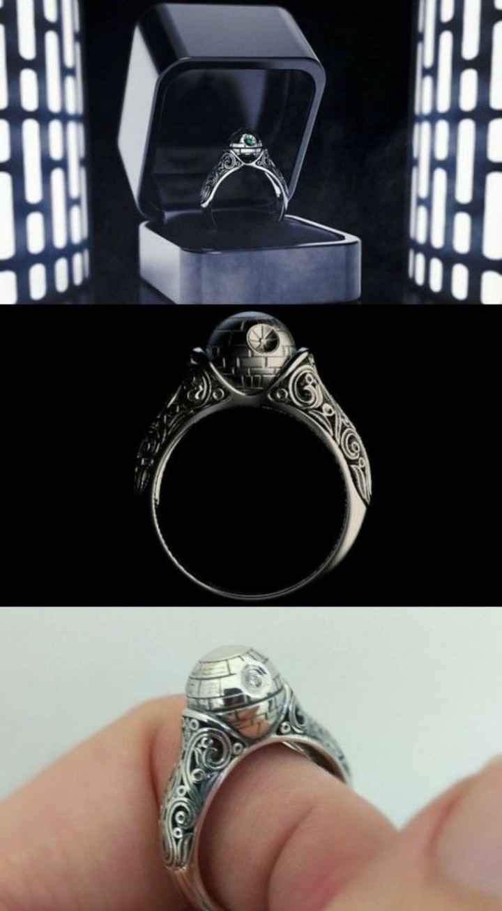 Anillos de matrimonio star wars best sale