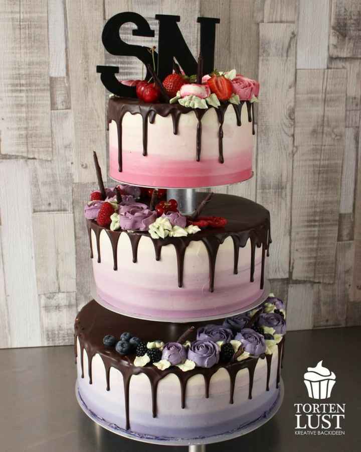 Tarta de boda. - 2