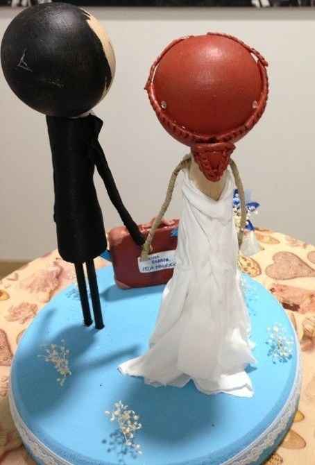 Muñecos tarta