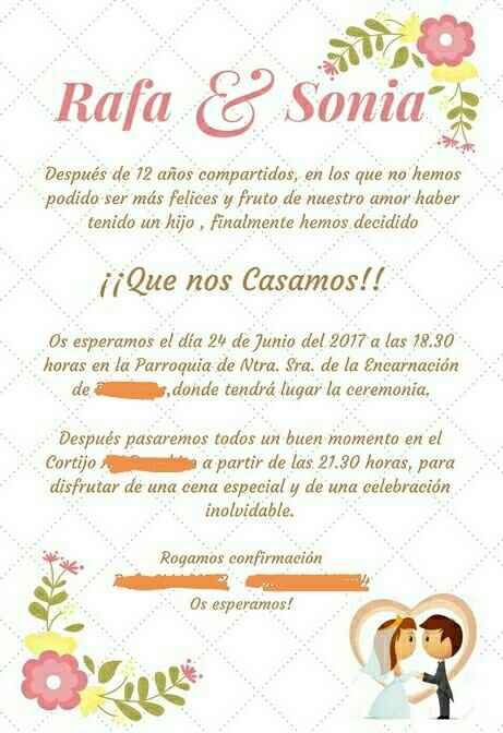 Invitacion sencilla - 1