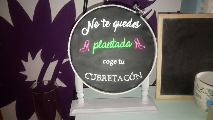 Mi cartel para los cubretacones - 1