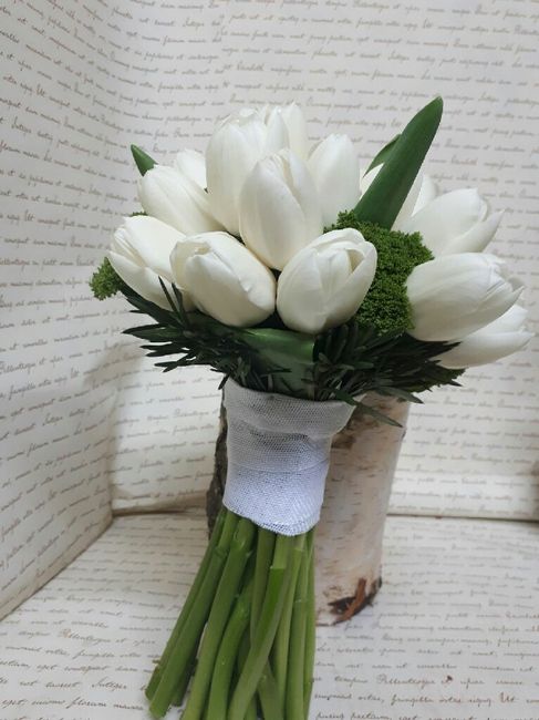 Ramos de novia blancos - 1