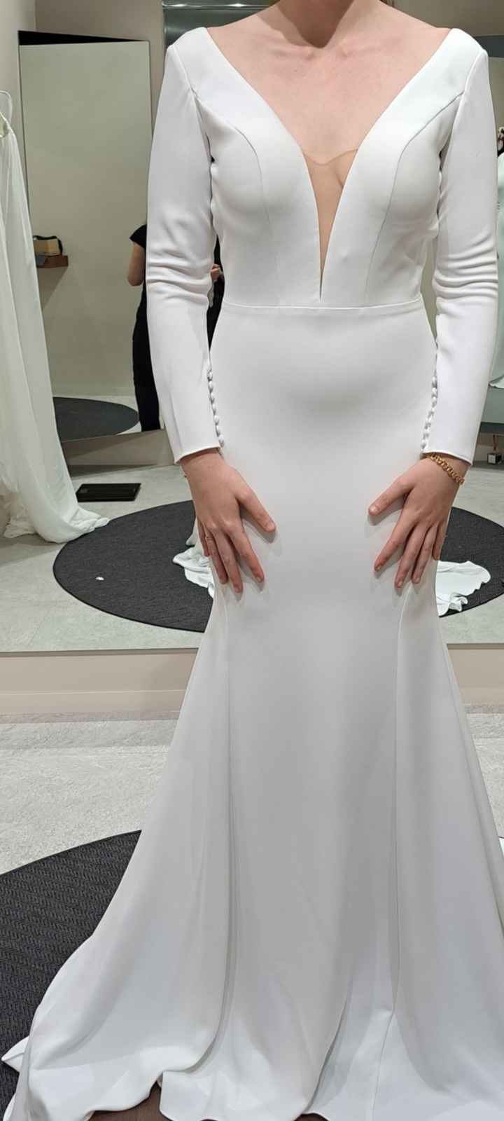 Primera prueba del vestido. - 1