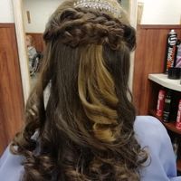 Nuestro peinado de la boda. - 1