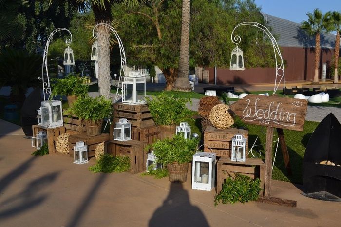 rincones de boda que me gustan