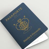 invitación pasaporte