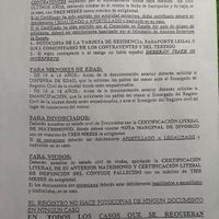 Documentación inicio expediente matrimonial en Almería - 2