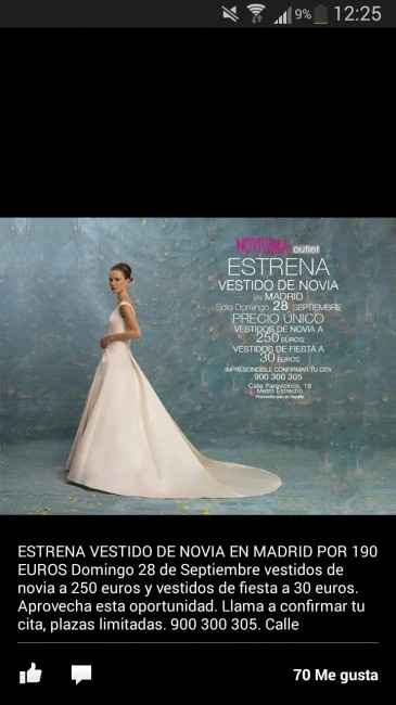 Outlet novias - 1