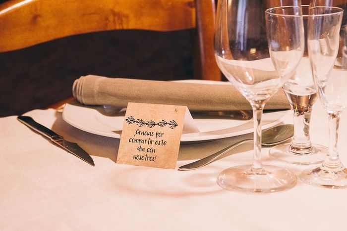Tarjetas seating