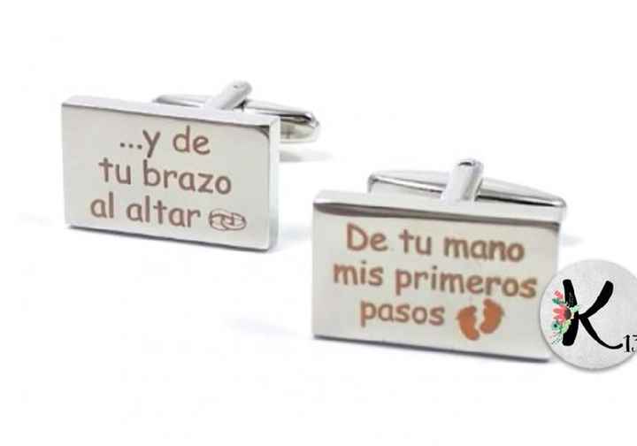 Gemelos para padrino - 1