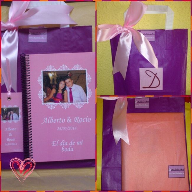 Agenda/Organizador de boda personalizada!