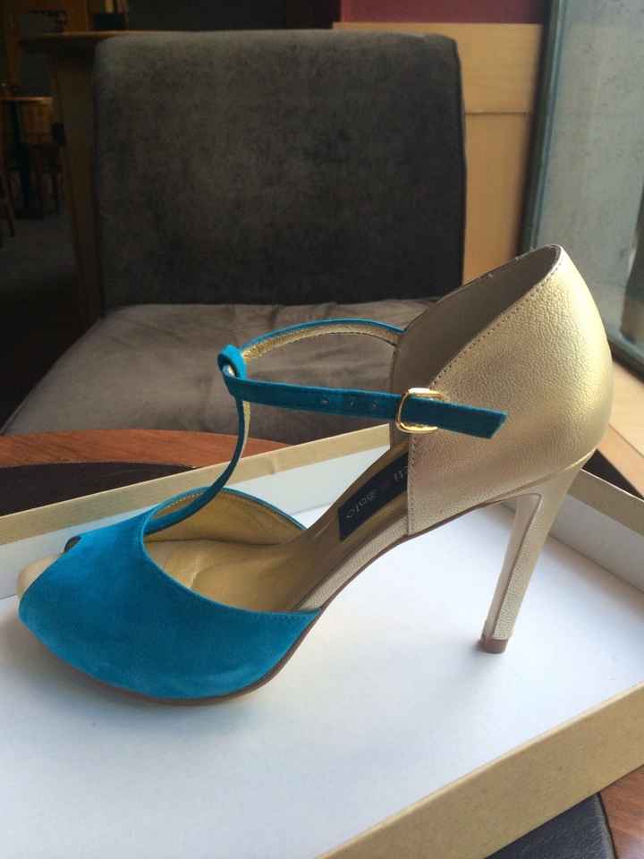 Zapatos de novia diferentes. - 1