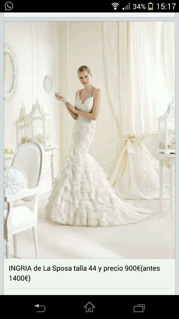 Busco traje de novia - 1