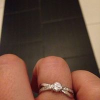 Nuestros anillos de compromiso... - 1