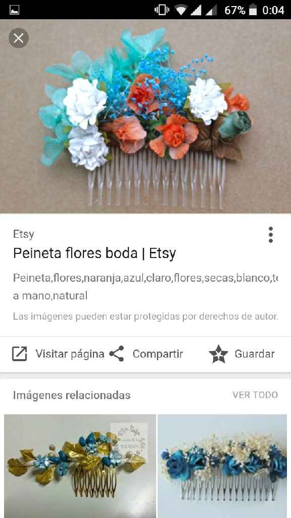 Tocados damas de honor - 1