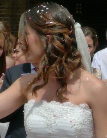 peinado semirecogido