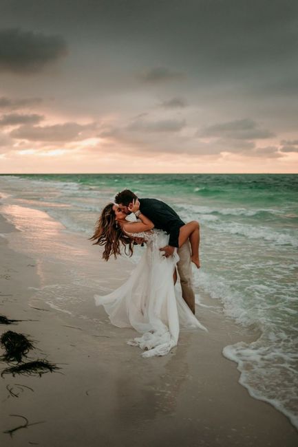 Fotos pre post boda en la playa 9
