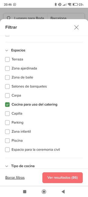 Alquiler masia sin catering Barcelona 1