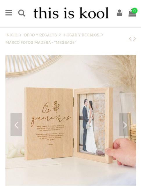 Regalo madres y padres  boda 1