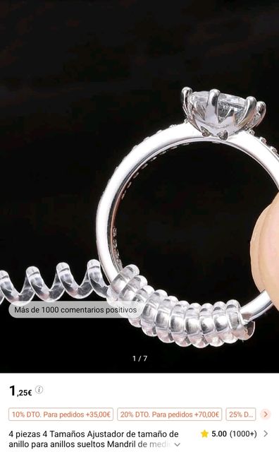 Silicona espiral reductor anillo. 3