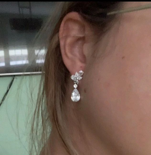 Pendientes plateados para novias, ¿cuál te gusta más? 2