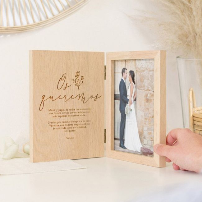Ideas originales regalos padre y madre de los novios 13