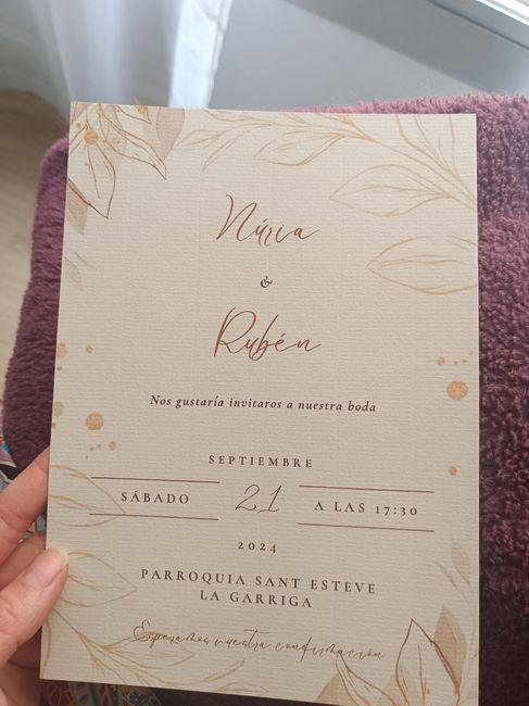 Imprimir invitaciones + sobres 5