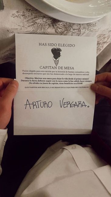 Capitán mesa. Ayuda. 8