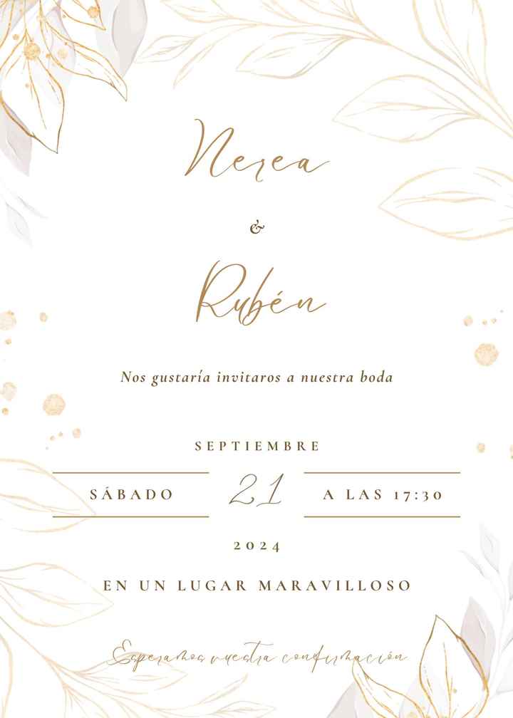 Invitaciones - 1