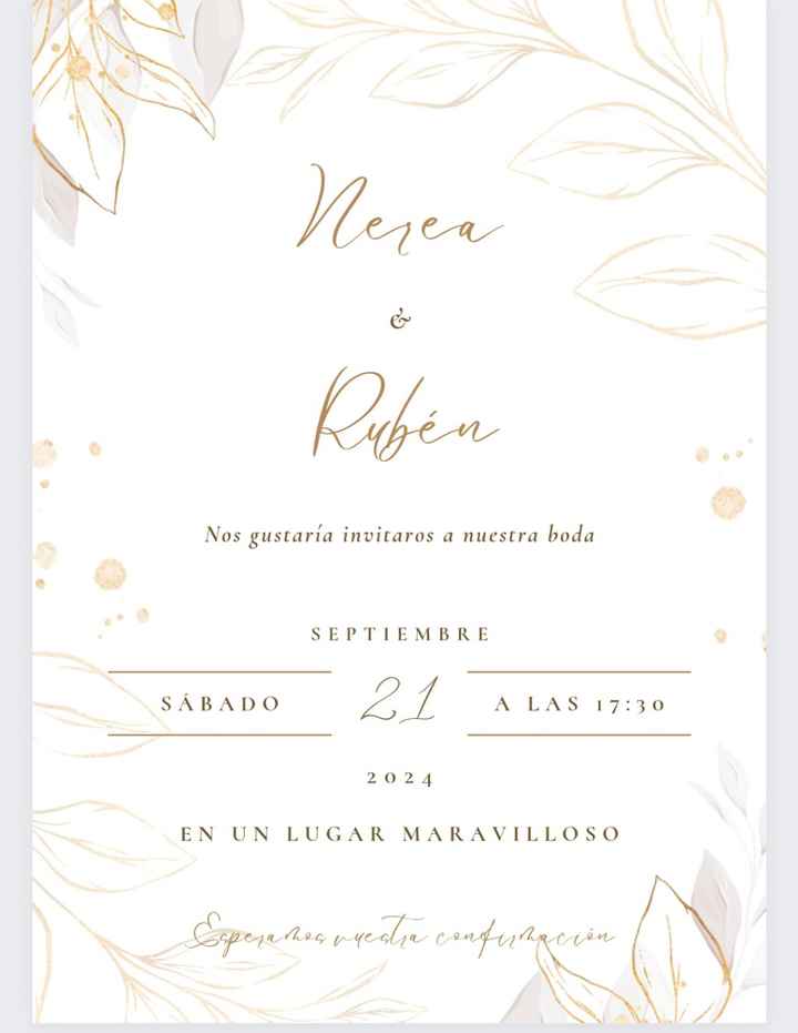 Nuestras invitaciones!! - 1