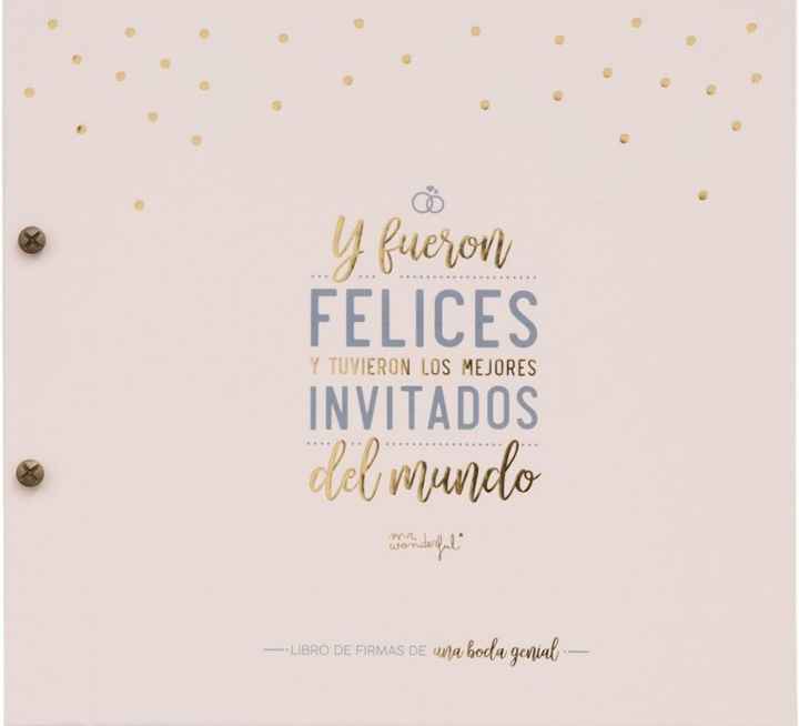 Libro de firmas casero - 1