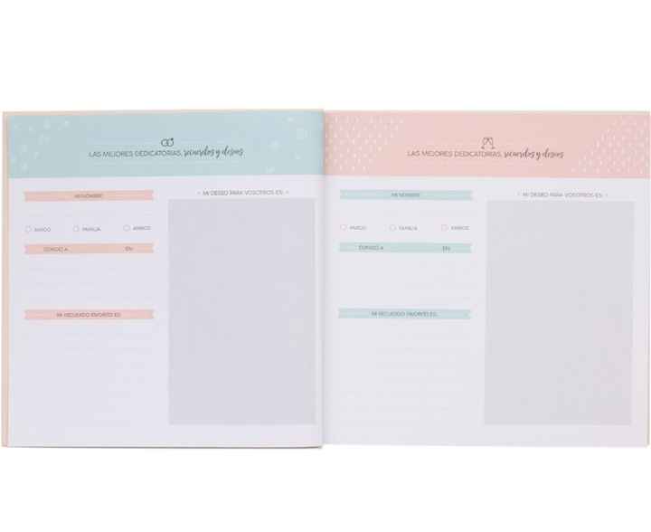 Libro de firmas casero - 2